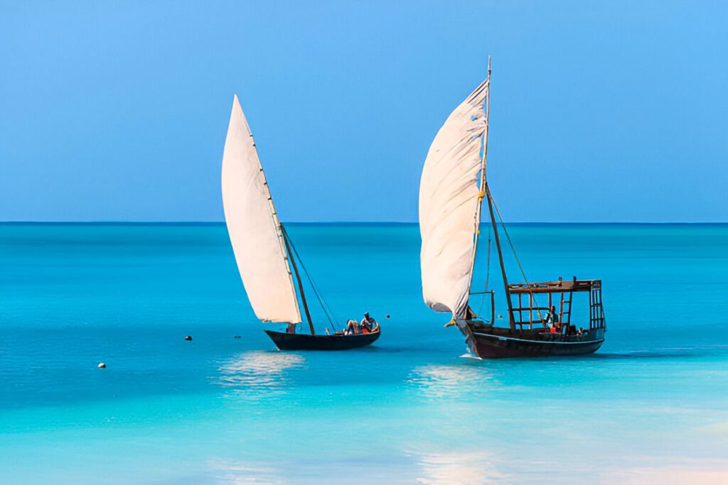 Best African Destinations with Warm Weather in December 4 Zanzibar Dhows