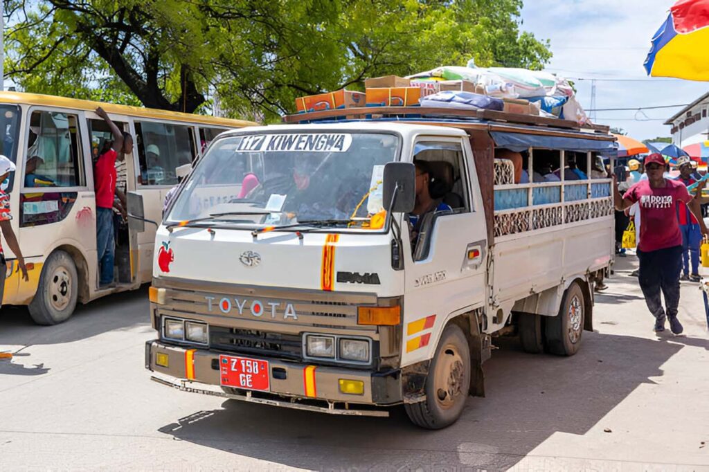 How to Get to Zanzibar: Complete Transportation Guide 8 Dala dala in Stone Town, Zanzibar