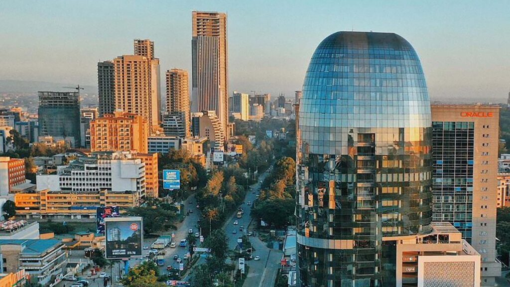 Living in Kenya: Complete Expat Guide 2 Aerial view of westlands