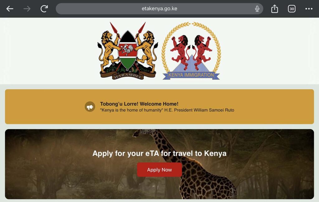 CHAN 2024 Budget Guide: What You'll Actually Spend in Kenya, Tanzania & Uganda 2 Kenya Visa portal