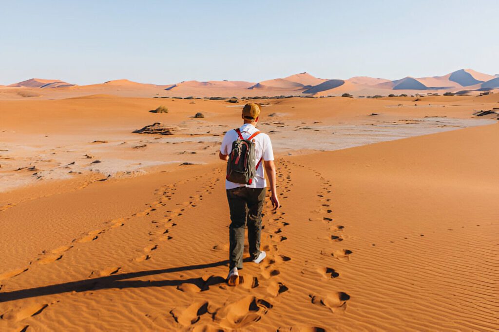 Red sand dunes of Sossusvlei