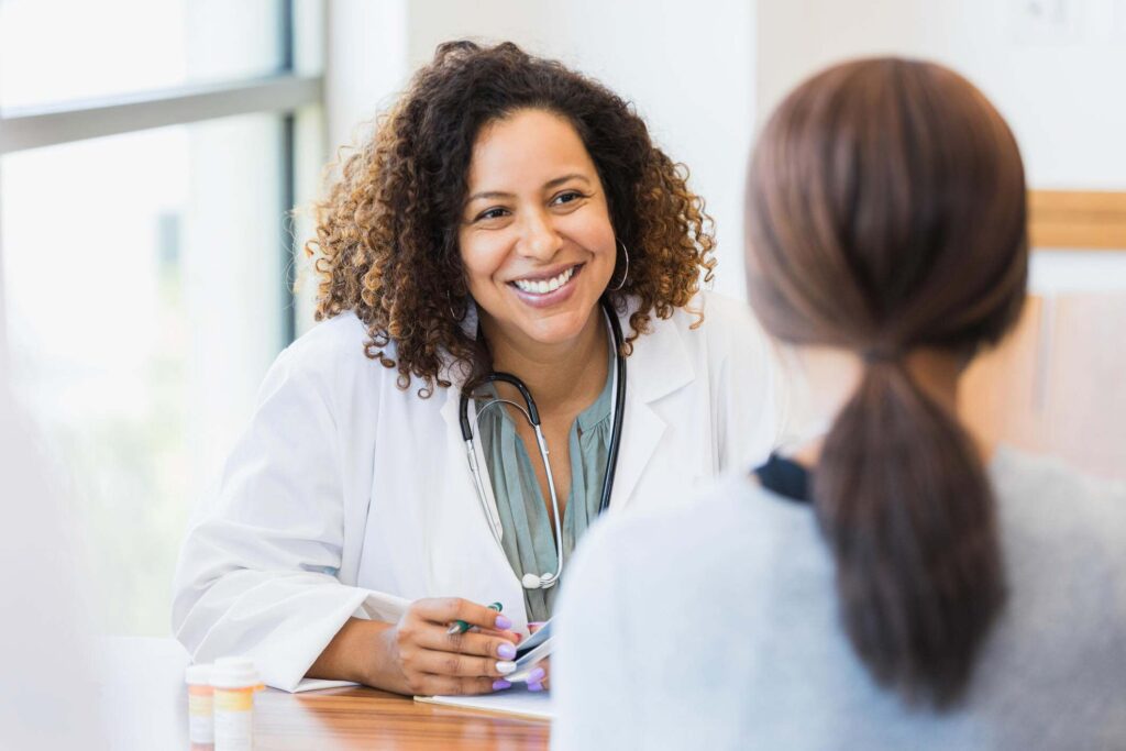 doc administering to client
